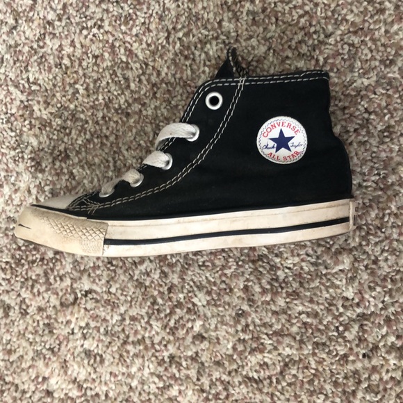 Black Hightop Converse - Picture 2 of 6